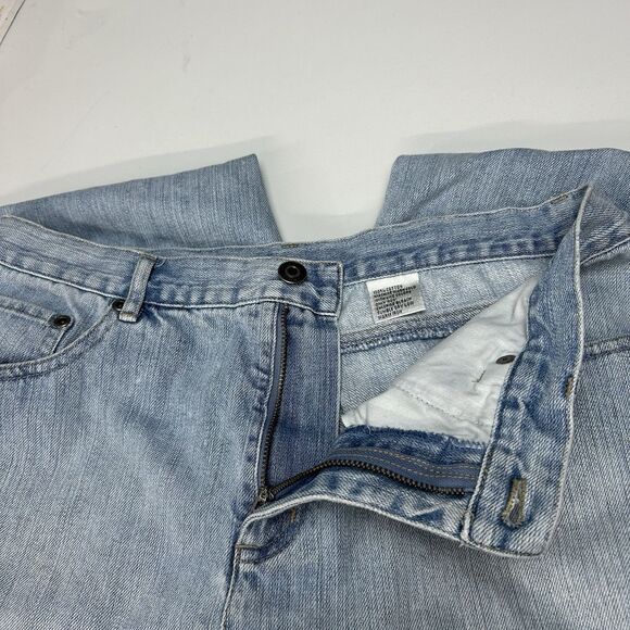 Talbots Blue Jeans Women’s 12  High Rise Light Wash Straight Leg Vintage Cotton - Picture 9 of 9